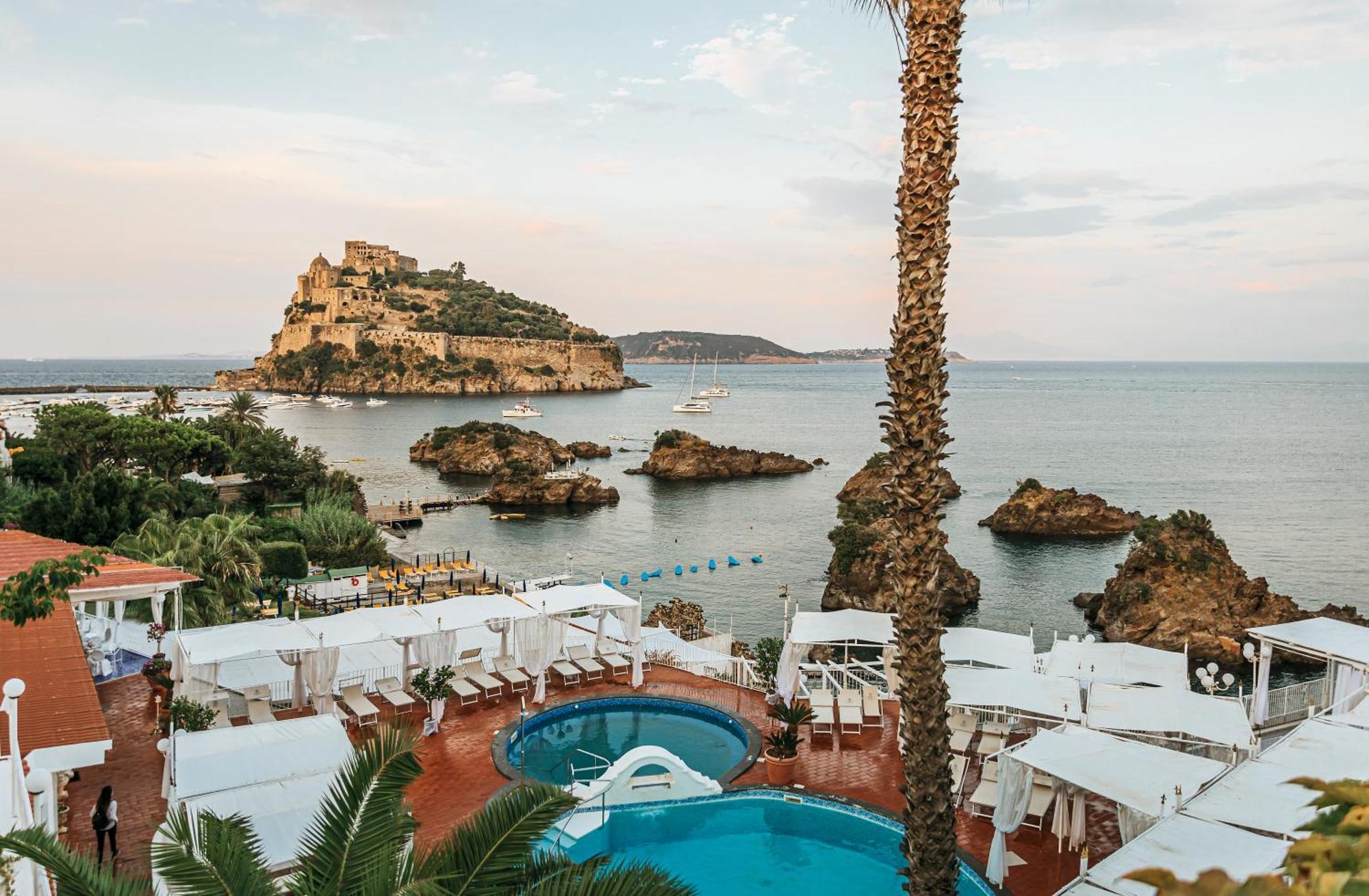 Strand Hotel Delfini Искья Экстерьер фото