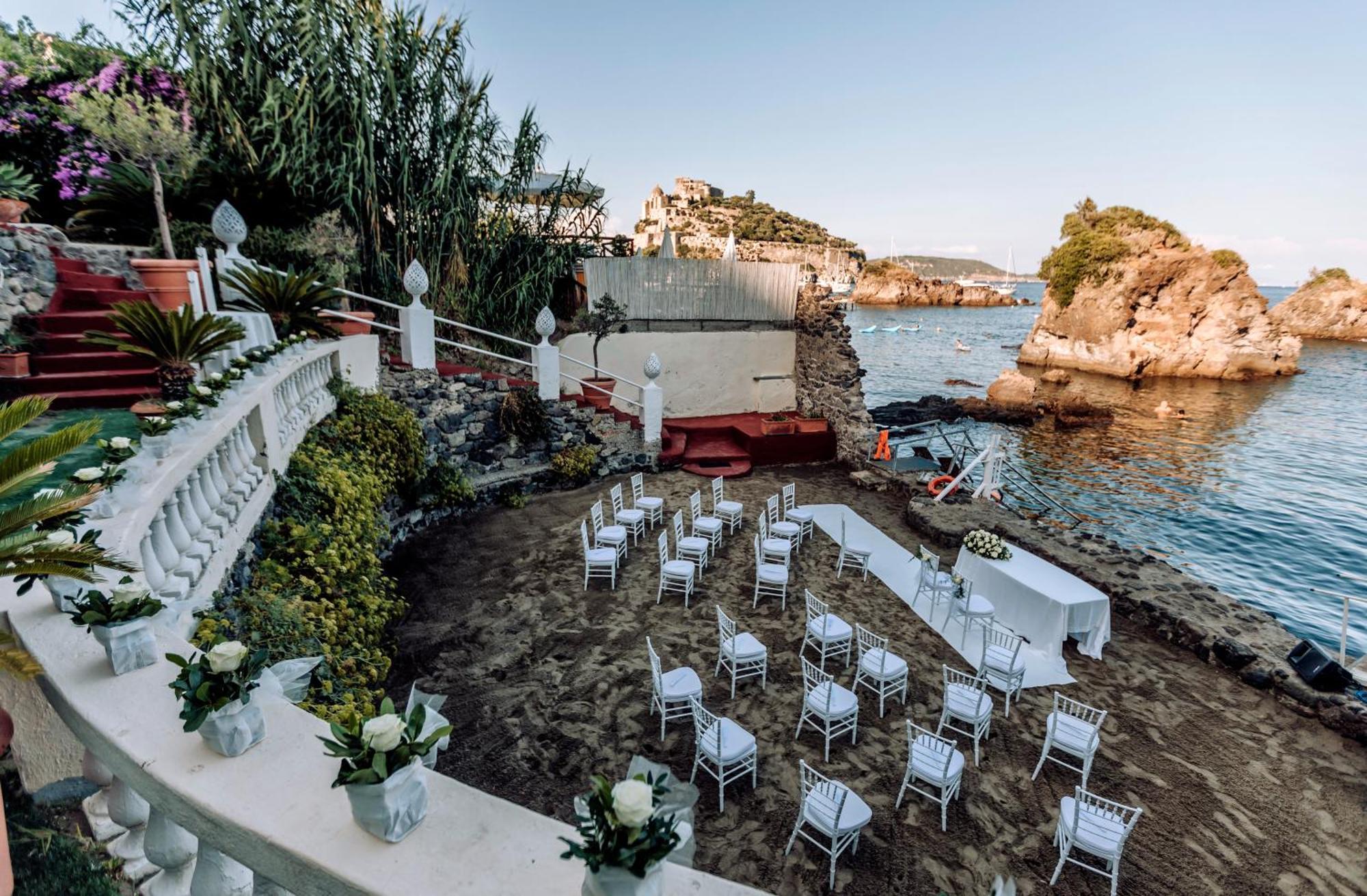 Strand Hotel Delfini Искья Экстерьер фото