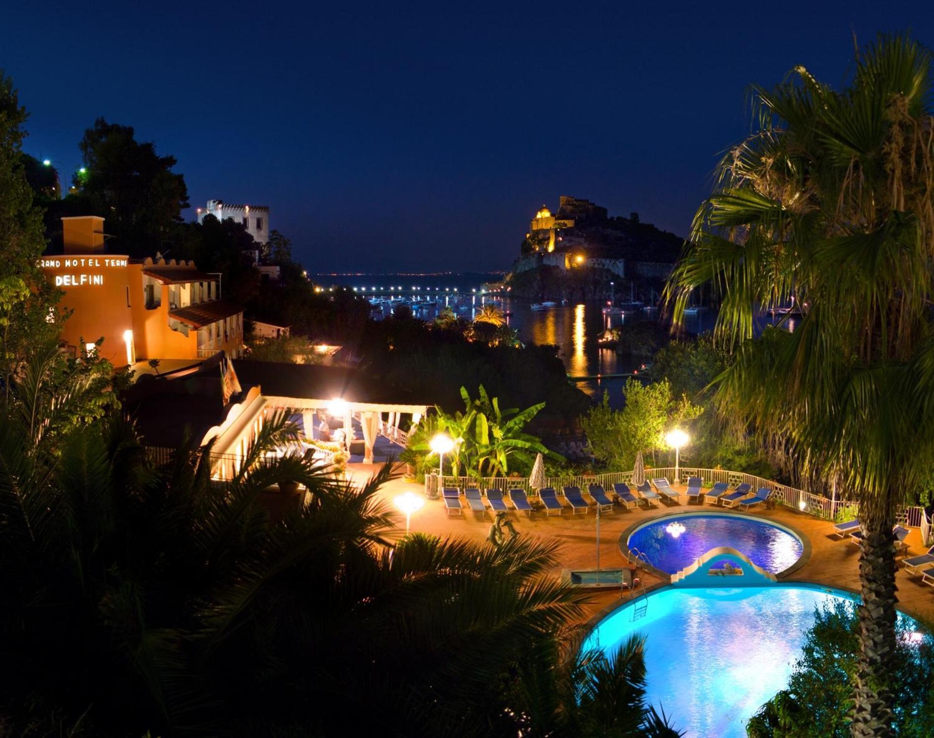 Strand Hotel Delfini Искья Экстерьер фото