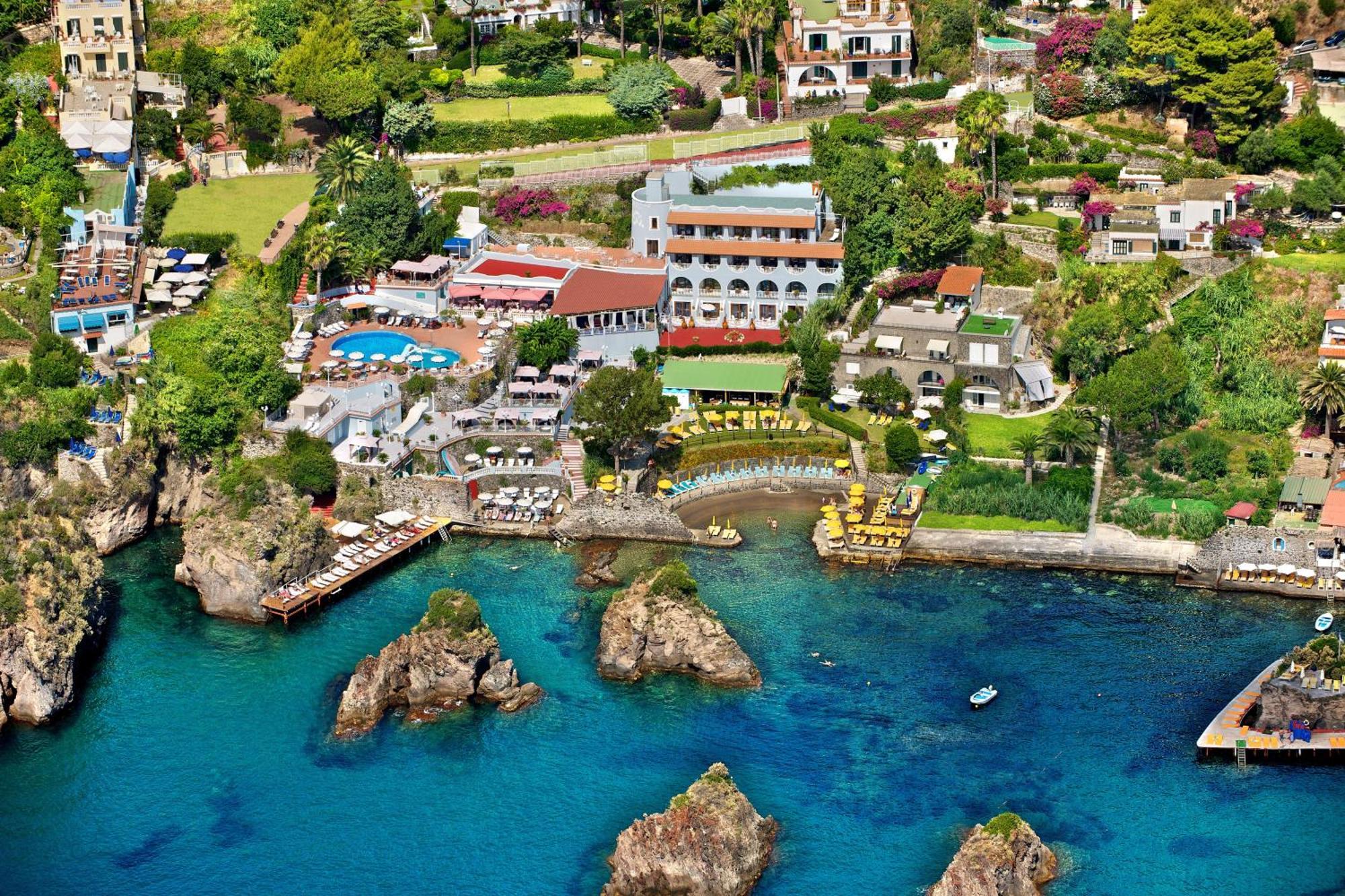 Strand Hotel Delfini Искья Экстерьер фото